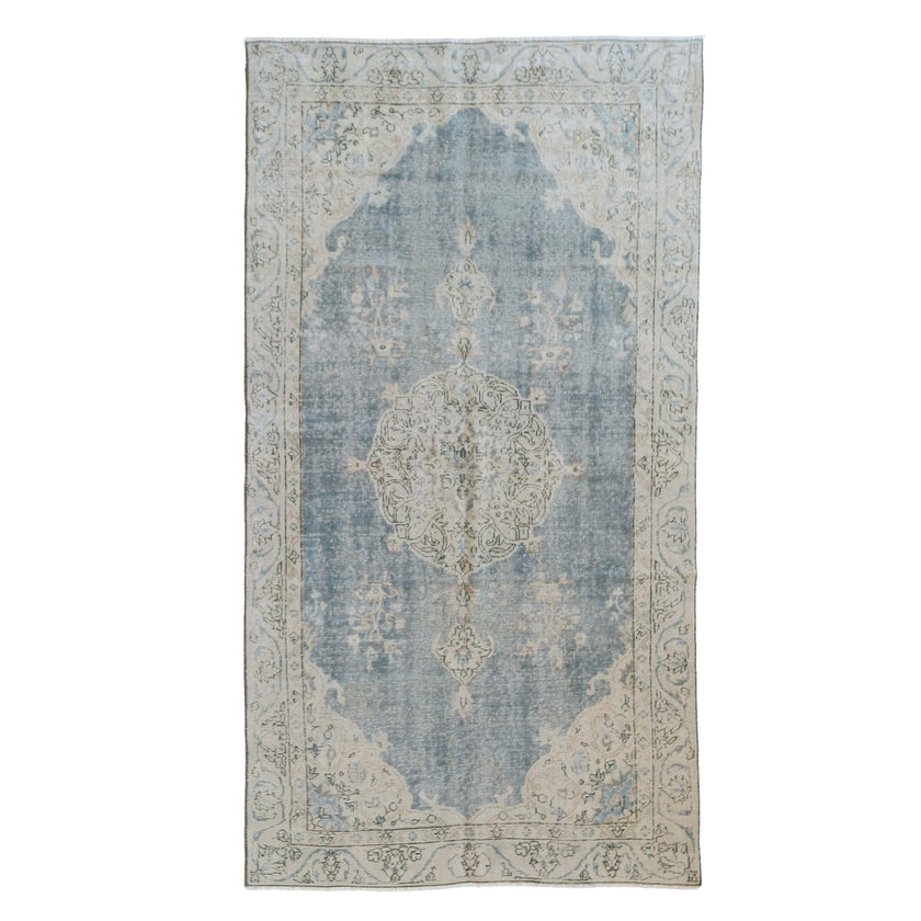15366 Handwoven Vintage Rug 4’6 x 8’3