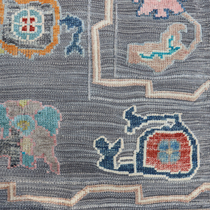 15424 Handwoven Rug 9’3x12’2