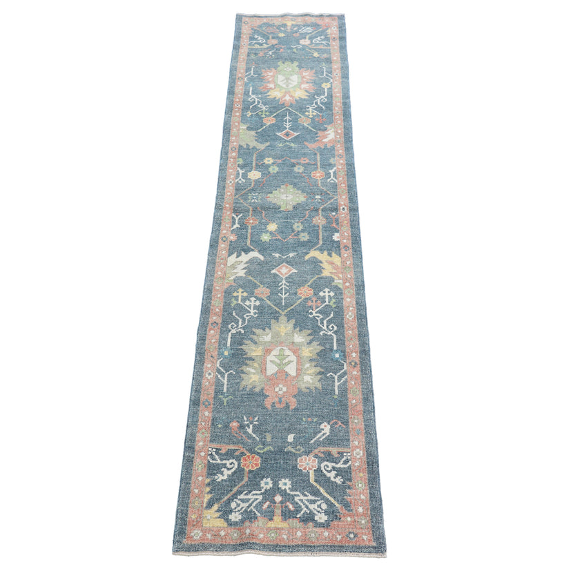 15431 Handwoven Rug 2’7x14