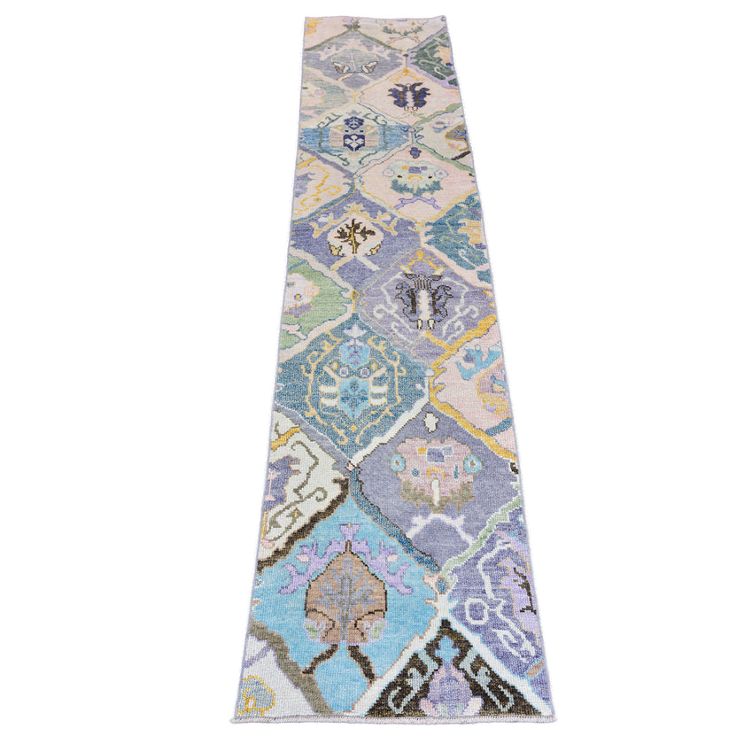 15452 Handwoven Rug 2'5 x11’3
