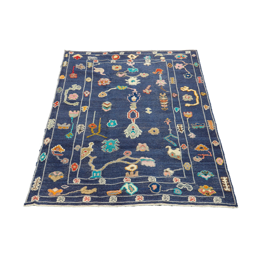 15474 Handwoven Rug 6’3x9