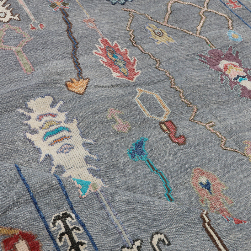 15571 Handwoven Rug 9x12