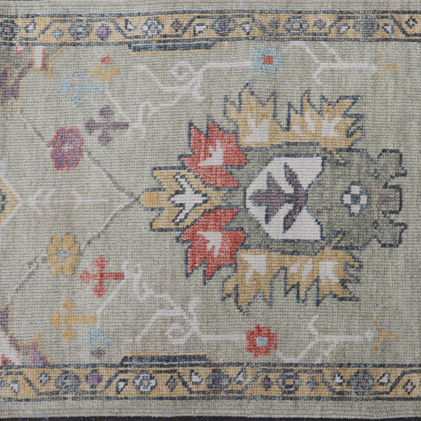 15581 Handwoven Rug 2’5x12’6