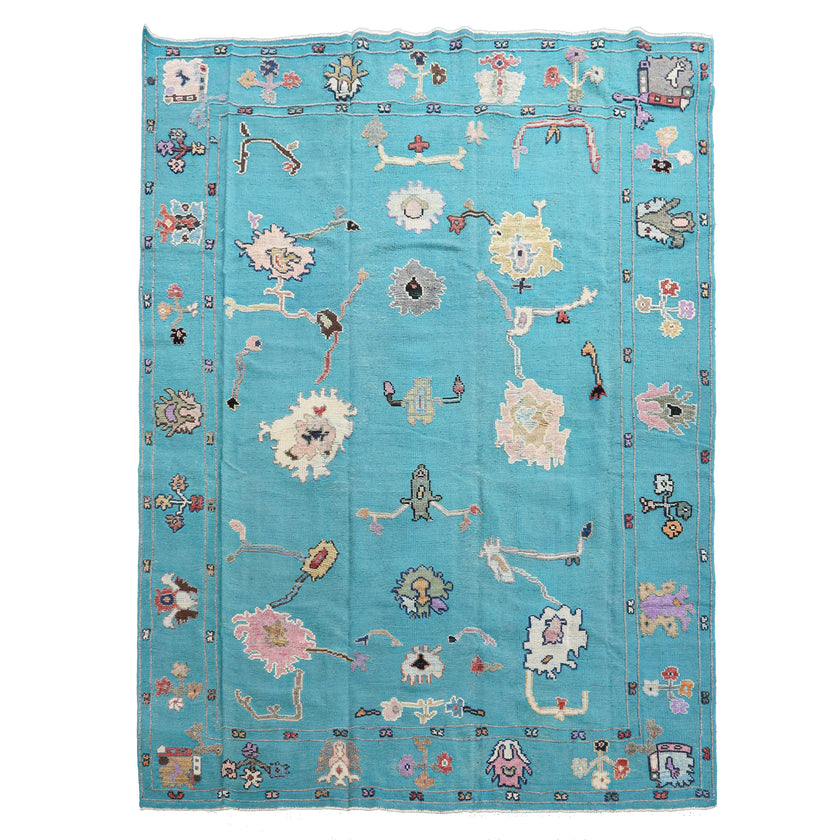 15615 Handwoven Rug 9’1x11’9