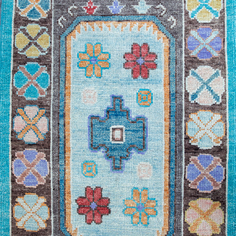 15699 Handwoven Rug 2'8x12