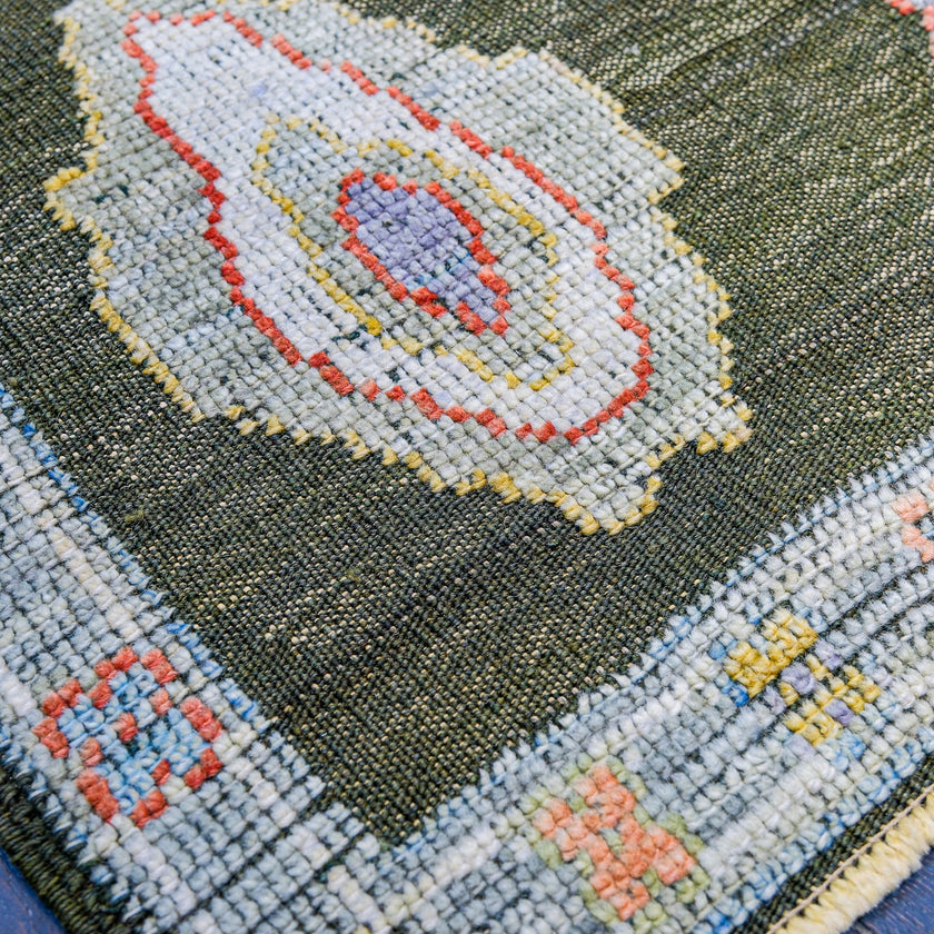 15910 Handwoven Rug 2’10x10'1