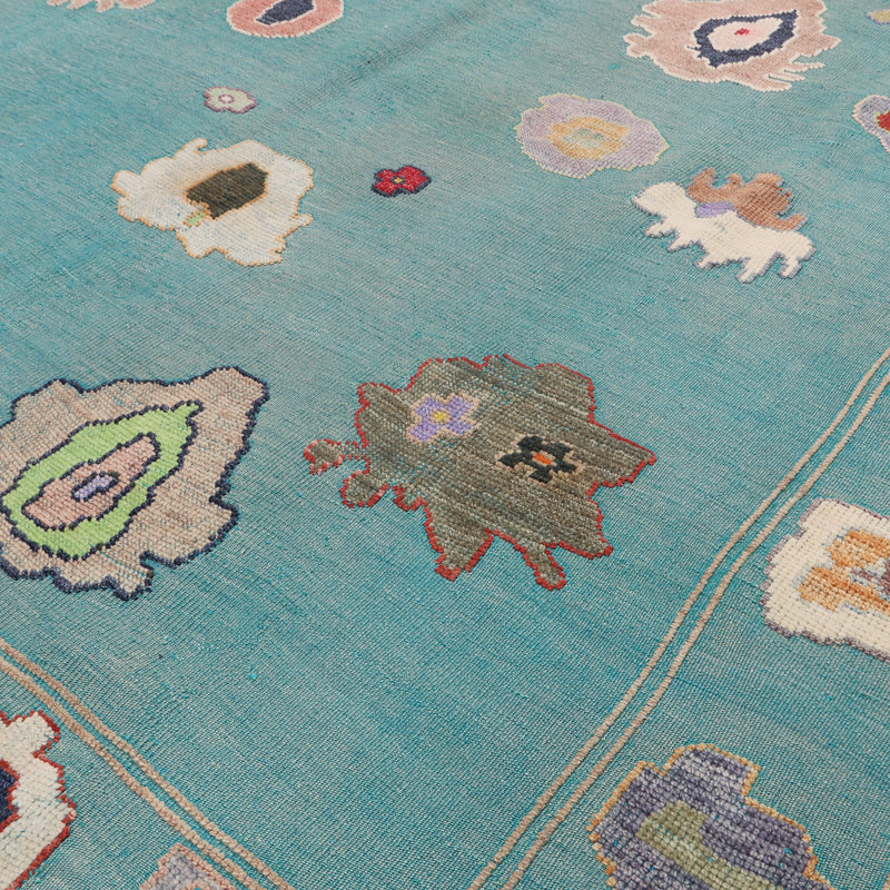 16025 Handwoven Rug 9’4x12’1