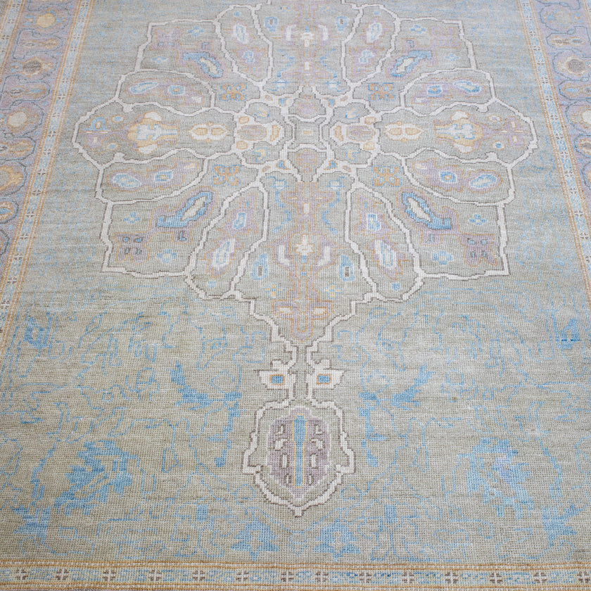 16270 Handwoven Rug 6’3x9