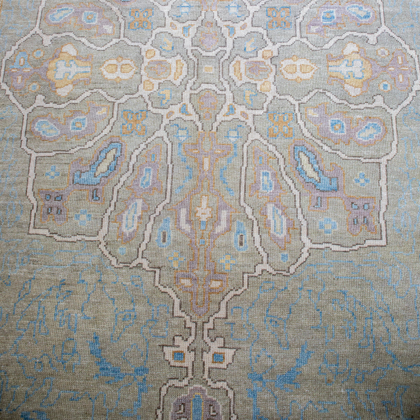 16270 Handwoven Rug 6’3x9