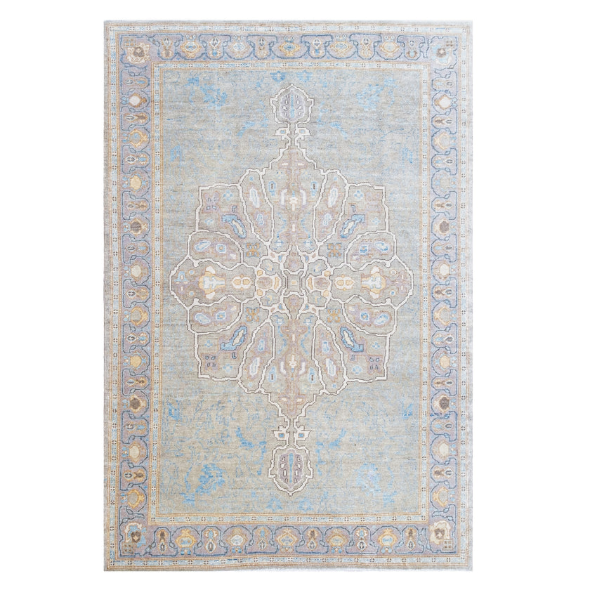 16270 Handwoven Rug 6’3x9