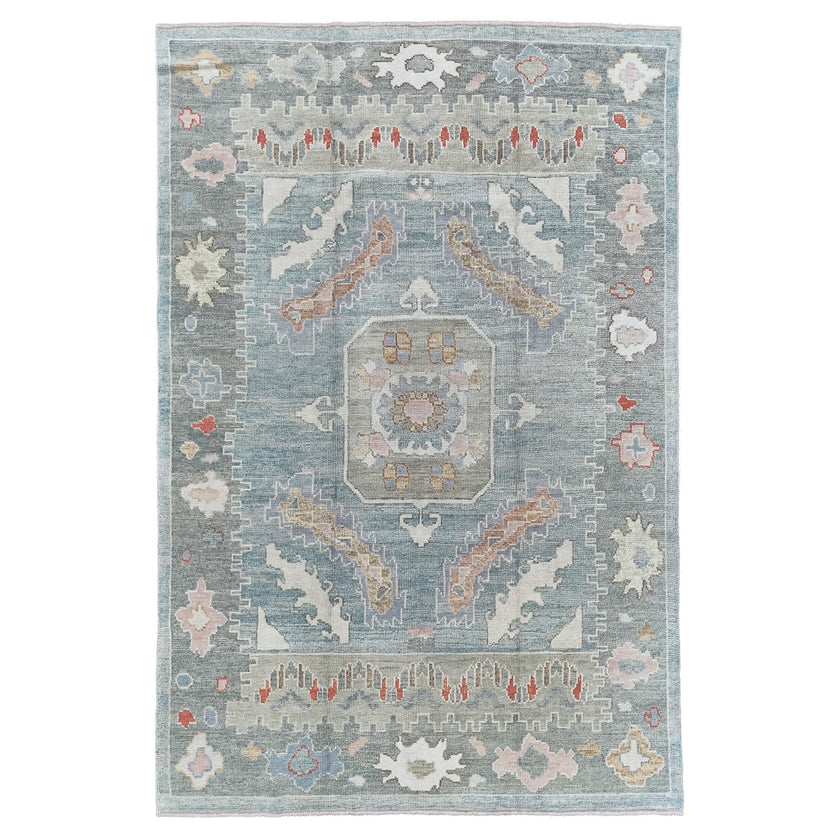 16276B Handwoven Rug 6 x 9