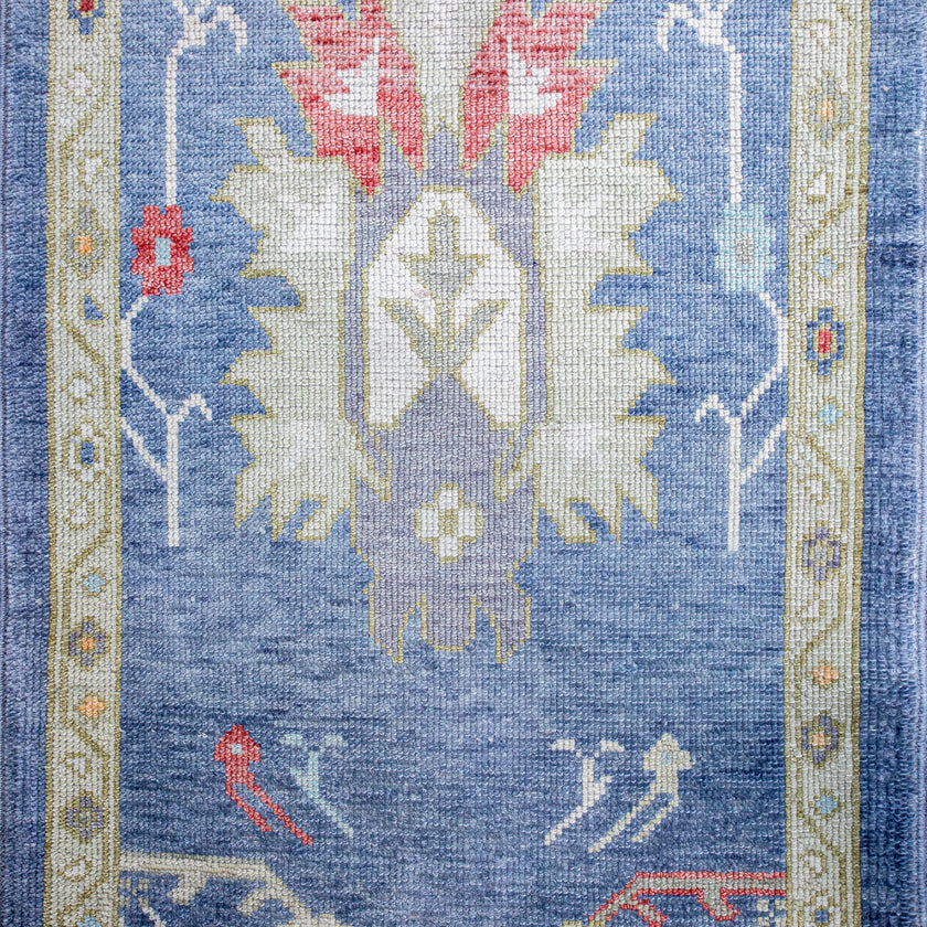 16298 Handwoven Rug 2'8x14’8