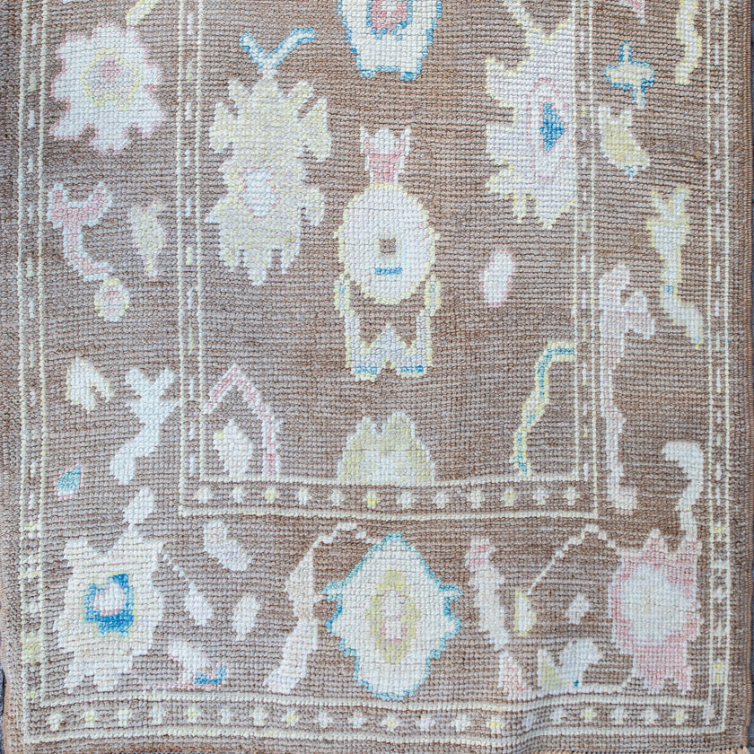 16369 Handwoven Rug 2'8x13’7