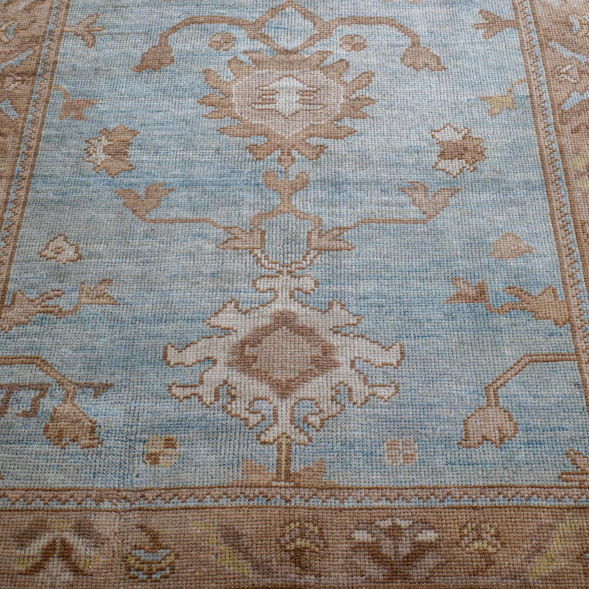 16381 Handwoven Rug 4’5x8’3