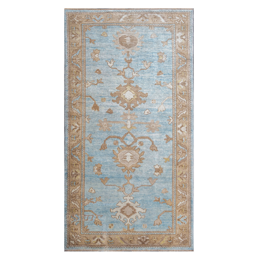 16381 Handwoven Rug 4’5x8’3