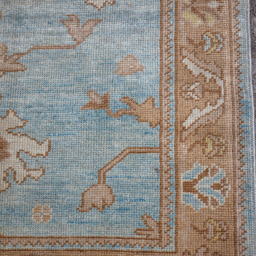 16381 Handwoven Rug 4’5x8’3