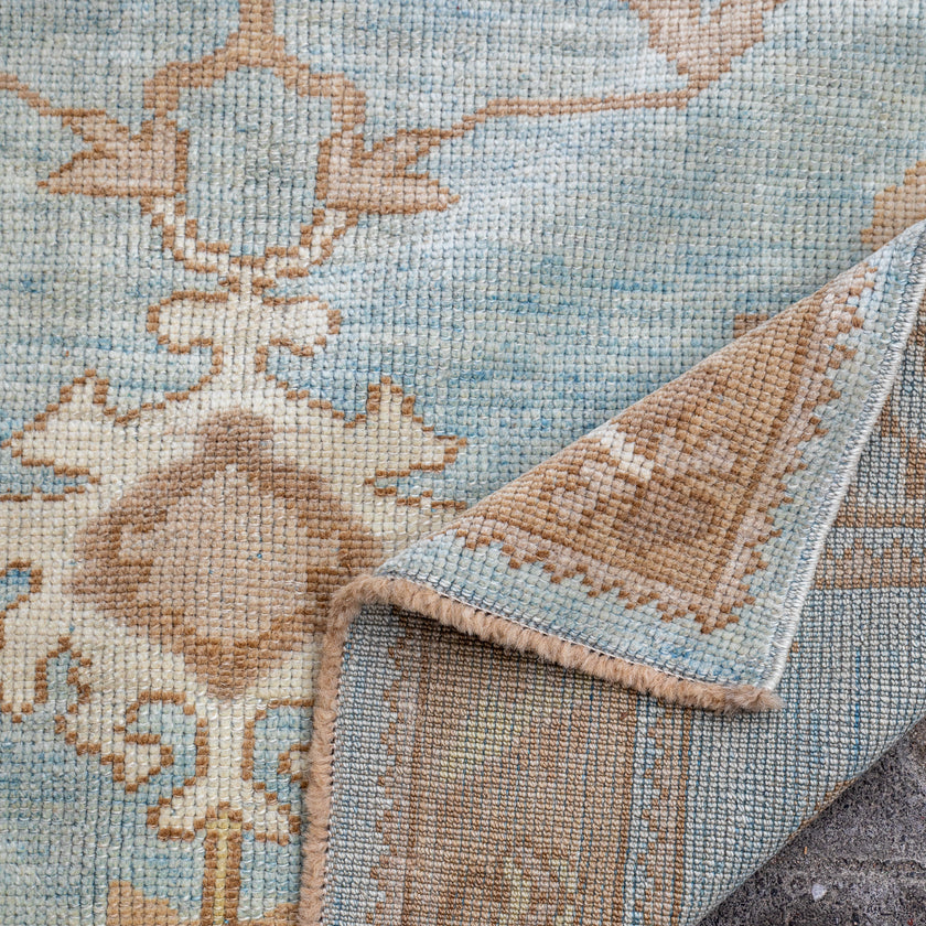 16381 Handwoven Rug 4’5x8’3