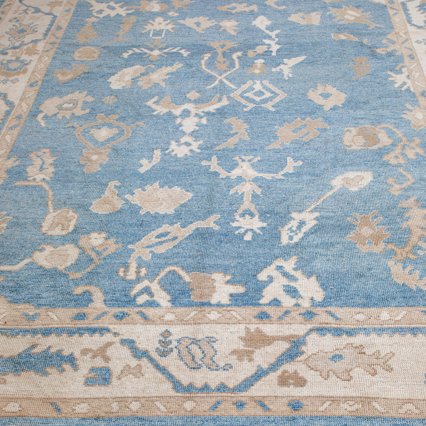 16394 Handwoven Rug 9x11’9