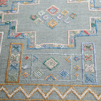 16439 Handwoven Rug 3’1x12’6