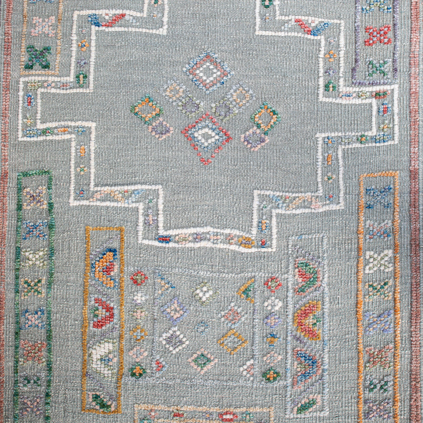 16439 Handwoven Rug 3’1x12’6