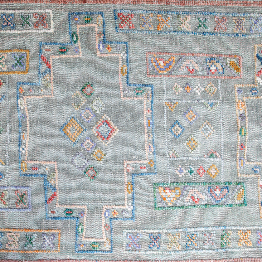 16439 Handwoven Rug 3’1x12’6