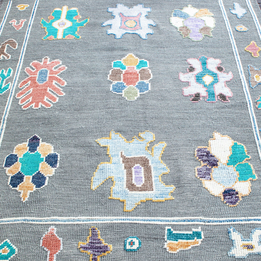 16492 Handwoven Rug 5’10x9’7