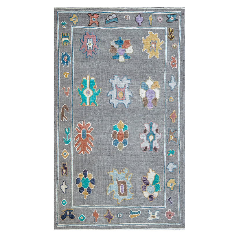 16492 Handwoven Rug 5’10x9’7