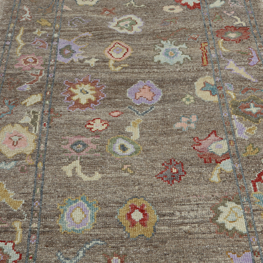 16535 Handwoven Rug 3’6x14’9