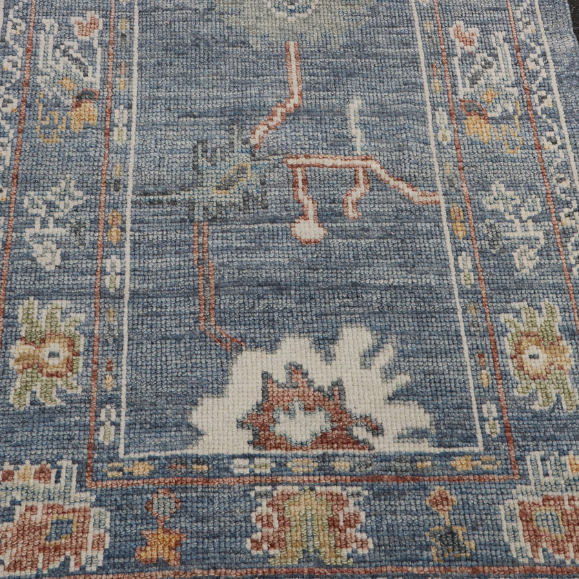 16566 Handwoven Rug 2'6x10’10