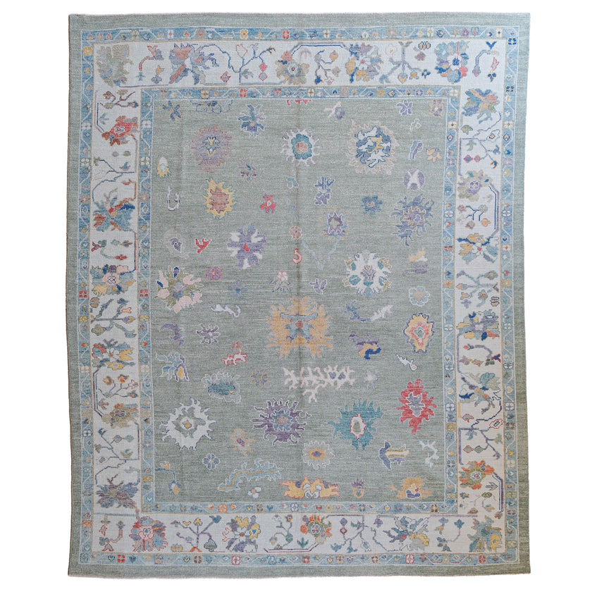 16671 Handwoven Rug 9’3 x 11’4