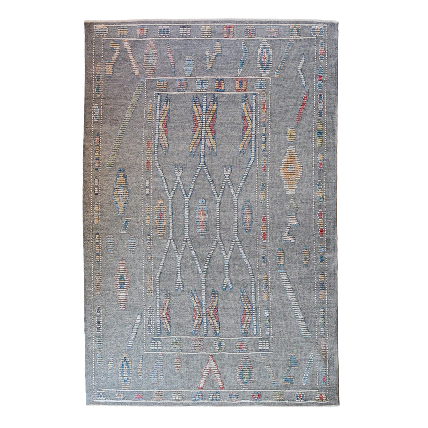 16840 Handwoven Rug 6’4 x 9’7
