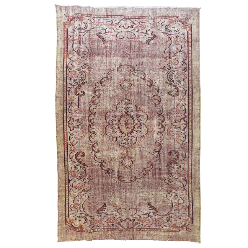 1685 Handwoven Vintage Rug 5’9 x 9’3