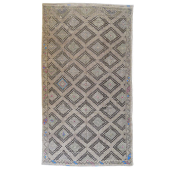 16925B Handwoven Vintage Rug 6 x 10’10