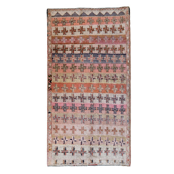 16975 Handwoven Vintage Rug 3’9 x 7’11