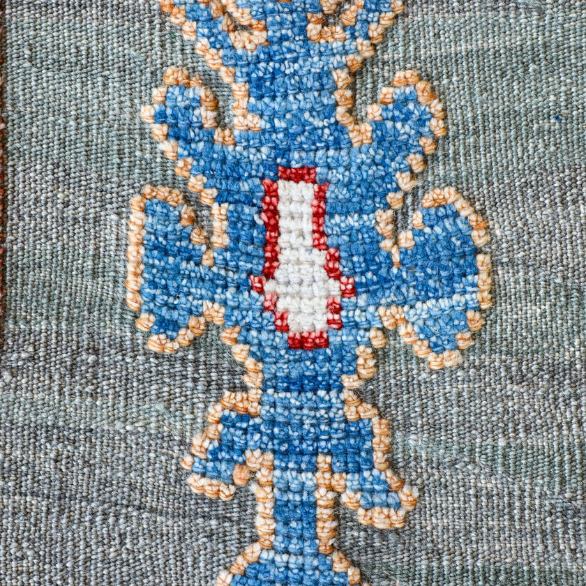 17028 Handwoven Rug 3’1 x 4’9