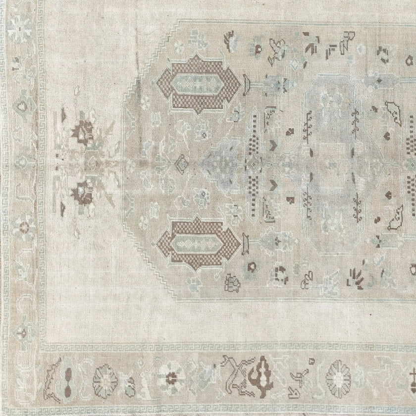 17080 Handwoven Vintage Rug 6’3 x 8’8
