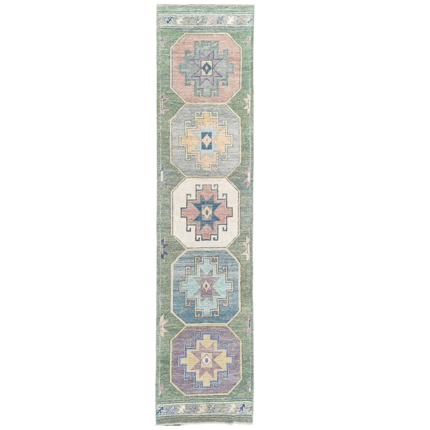 17132 Handwoven Rug 3’1 x 13’1