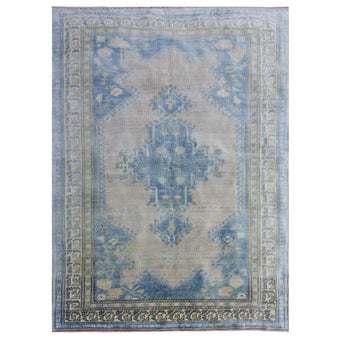 17382 Handwoven Vintage Rug 5’2 x 7’1