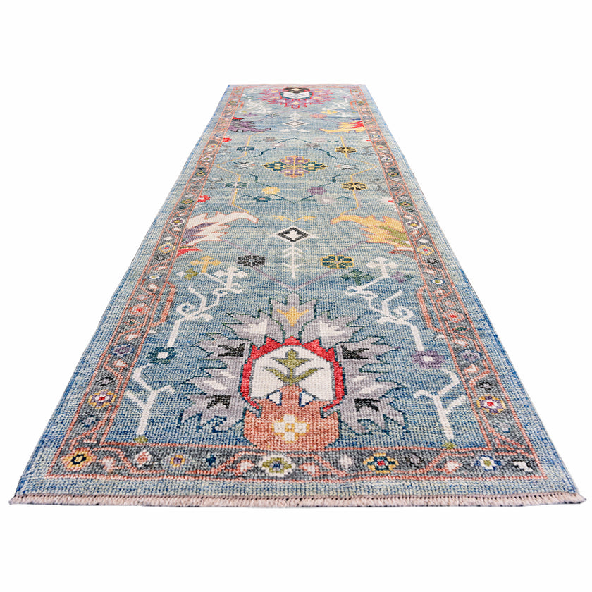 17420 Handwoven Rug 2'9 x 9’3