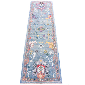 17420 Handwoven Rug 2'9 x 9’3