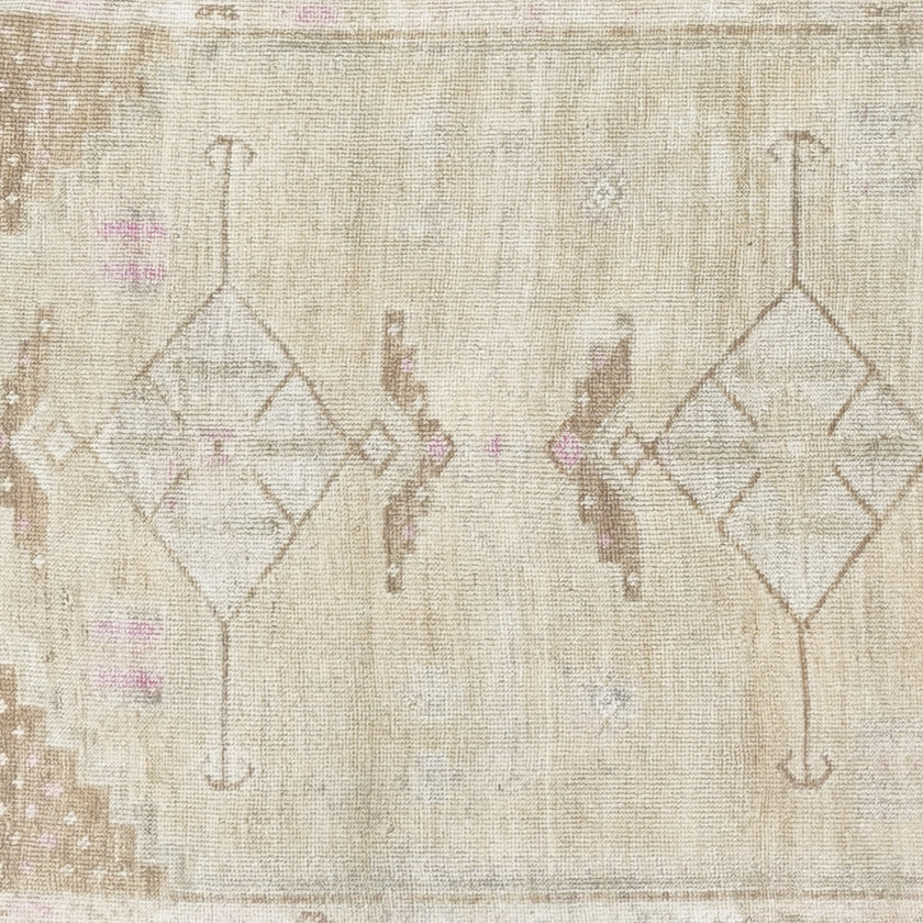 17444 Handwoven Vintage Rug 3’3 x 13’10