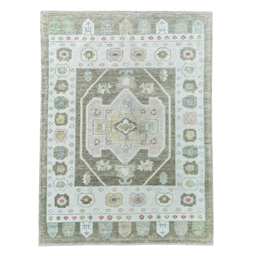 17453 Handwoven Rug 5’3x7