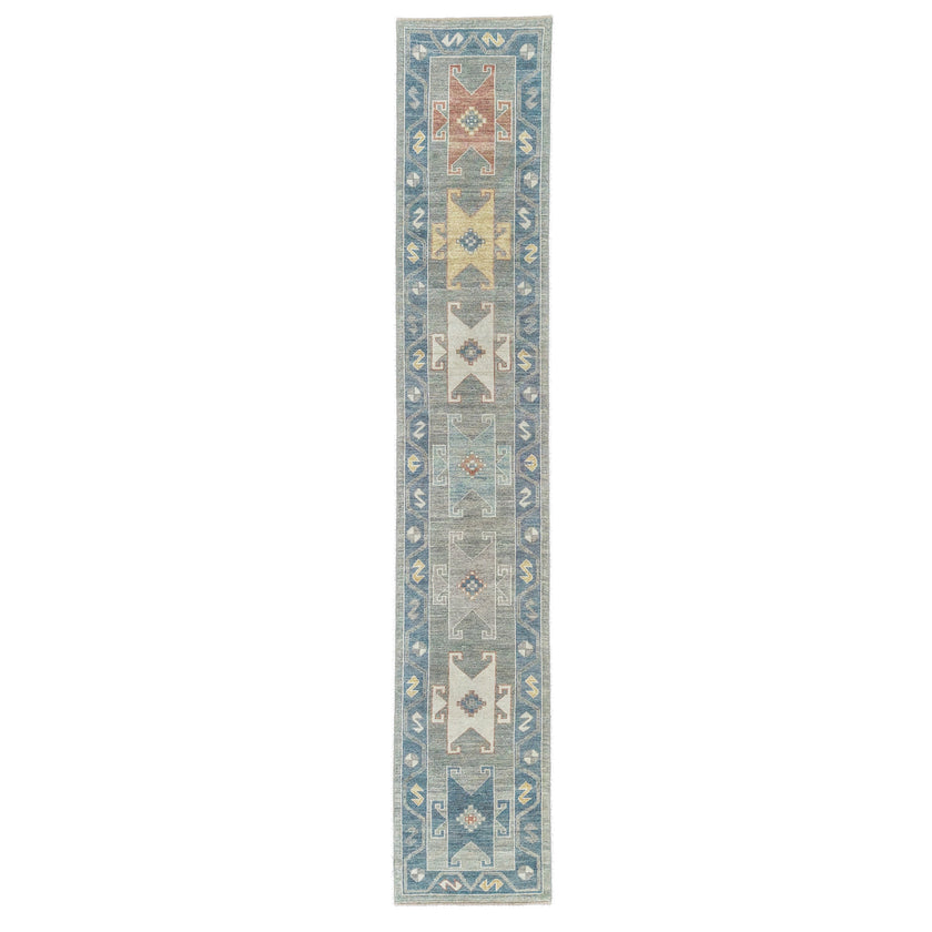 17456 Handwoven Rug 2'10 x 16’1