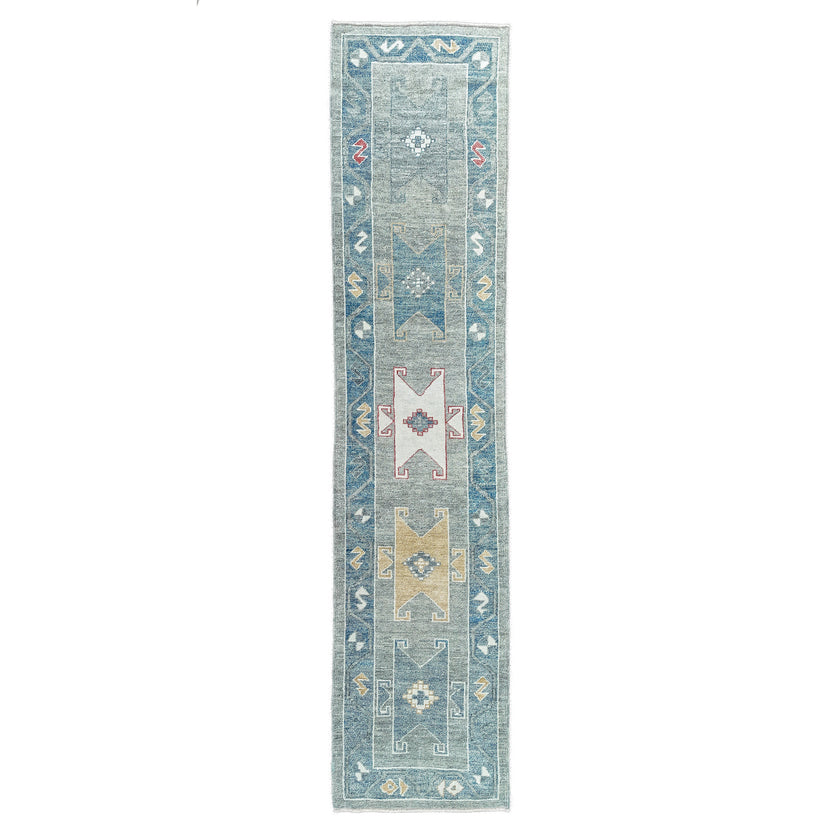 17683 Handwoven Rug 2’9x12’2