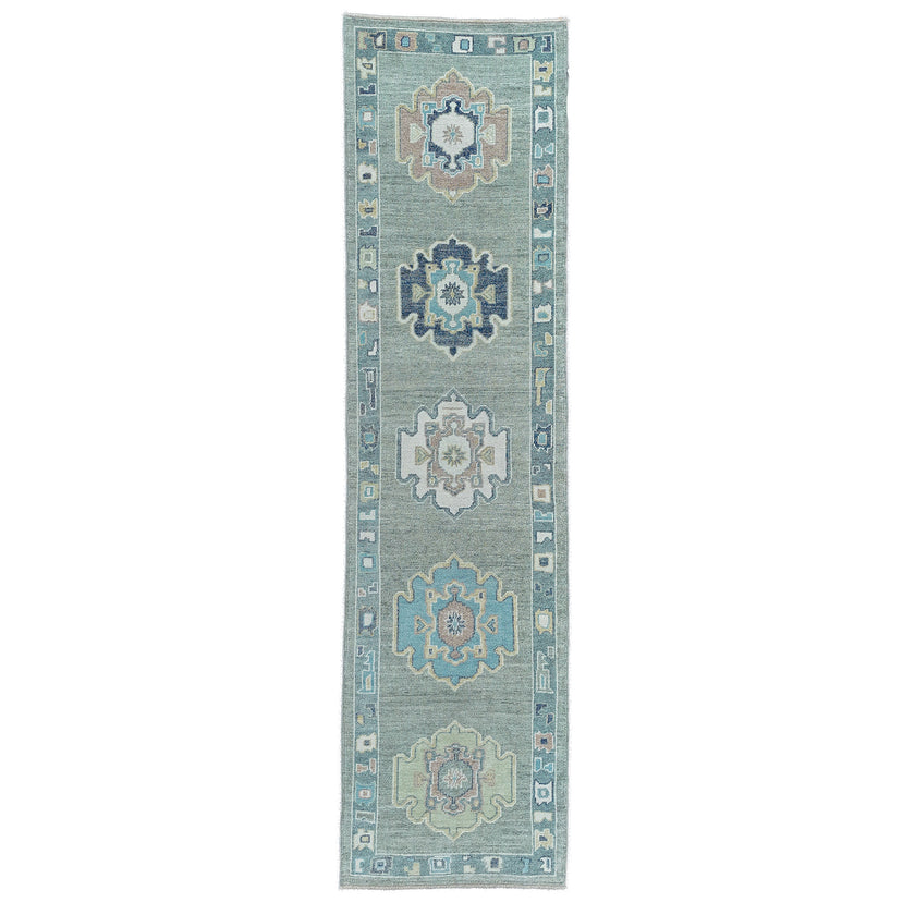 17684 Handwoven Rug 3’1x12