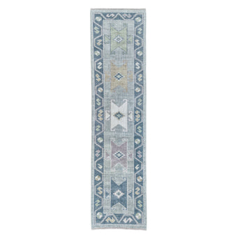 17714 Handwoven Rug 2'6 x 9'11