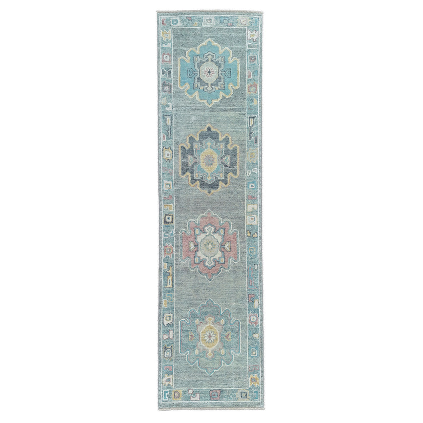 17716 Handwoven Rug 2’6 x 9’6