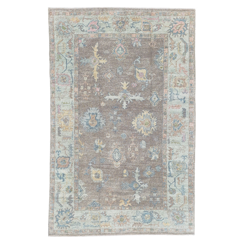 17739 Handwoven Rug 6 x 9’2