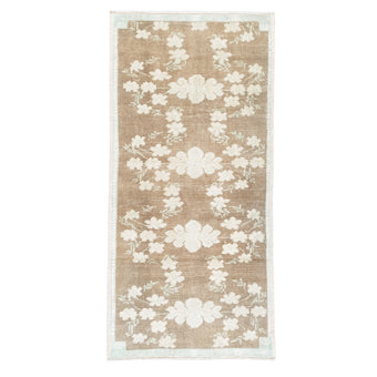 17756 Handwoven Vintage Rug 2'9 x 5’9