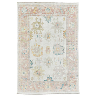 17775 Handwoven Rug 4'10 x 7’4